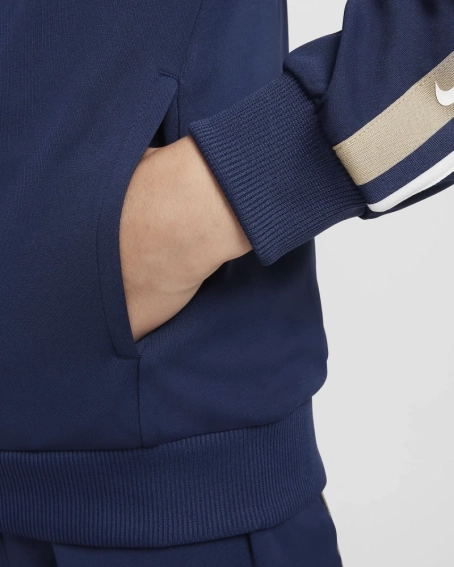 Толстовка підліткова K NSW CLUB+ POLY FZ HOODIE FZ4906-410 Nike FZ4906-410 фото 4 — інтернет-магазин Tapok