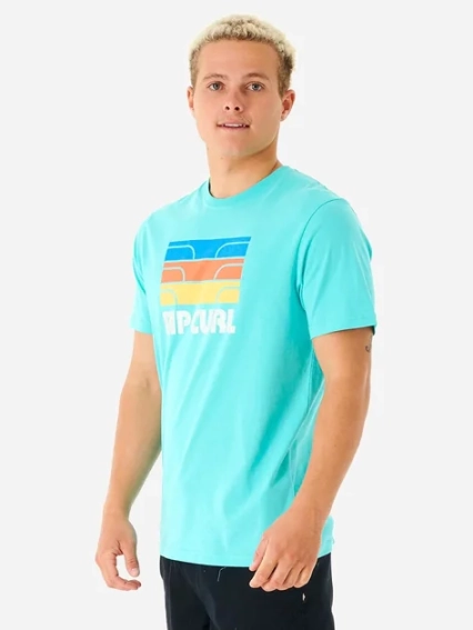 Футболка 03NMTE-46 Rip Cur L Голубой 03NMTE-46 фото 2 — интернет-магазин Tapok