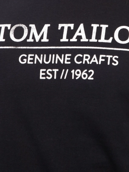 Футболка 1021229-10668 Tom Tailor L Темно-синий 1021229-10668 фото 3 — интернет-магазин Tapok