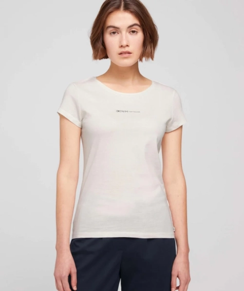 Футболка 1030466-10348 Tom Tailor XS Білий 1030466-10348 фото 1 — інтернет-магазин Tapok