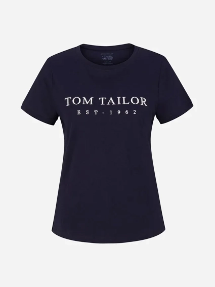 Футболка 1032702-30025 Tom Tailor M Темно-синій 1032702-30025 фото 4 — інтернет-магазин Tapok