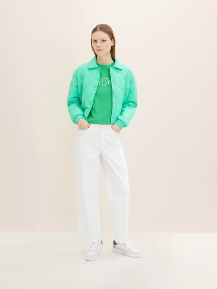 Футболка 1035362-11052 Tom Tailor M Зеленый 1035362-11052 фото 4 — интернет-магазин Tapok