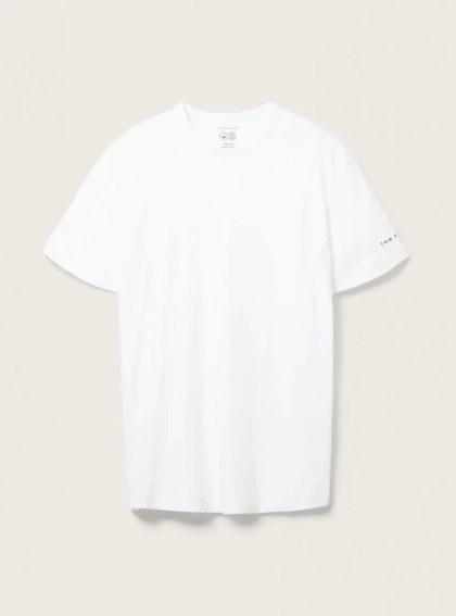 Футболка 1035552-20000 Tom Tailor XXXL Белый 1035552-20000 фото 4 — интернет-магазин Tapok
