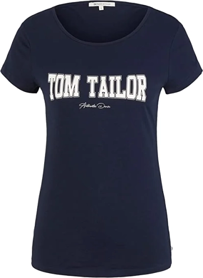 Футболка 1036934-10360 Tom Tailor L Темно-синий 1036934-10360 фото 4 — интернет-магазин Tapok
