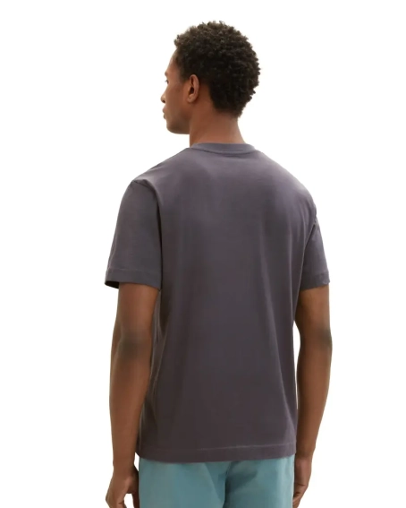 Футболка 1037736-10899 Tom Tailor XL Темно-серый 1037736-10899 фото 2 — интернет-магазин Tapok