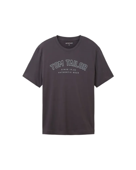 Футболка 1037736-10899 Tom Tailor XL Темно-серый 1037736-10899 фото 5 — интернет-магазин Tapok