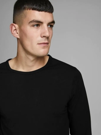 Футболка 12059220Black Jack&Jones M Чорний 12059220Black фото 3 — інтернет-магазин Tapok