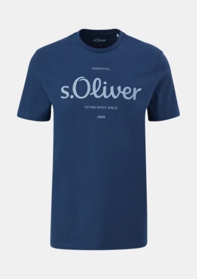 Футболка 2128330.58D1 s.Oliver M Темно-синий 2128330.58D1 фото 5 — интернет-магазин Tapok