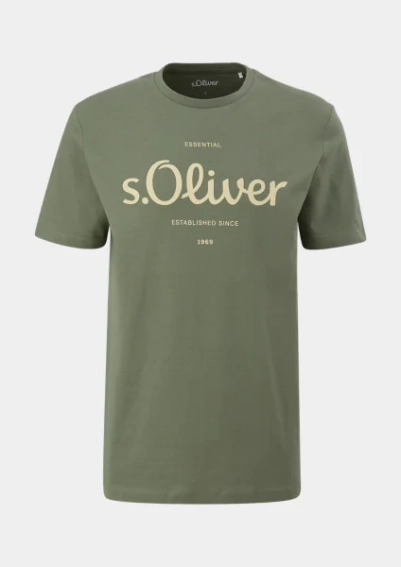 Футболка 2128330.78D2 s.Oliver L Хаки 2128330.78D2 фото 5 — интернет-магазин Tapok