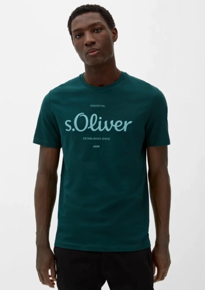Футболка 2128330.79D2 s.Oliver L Зеленый 2128330.79D2 фото 1 — интернет-магазин Tapok