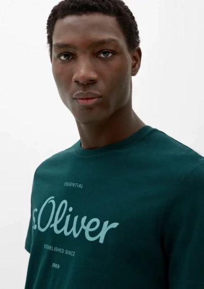 Футболка 2128330.79D2 s.Oliver L Зеленый 2128330.79D2 фото 3 — интернет-магазин Tapok
