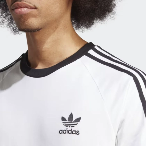Футболка 3-STRIPES TEE IA4846 Adidas L Белый IA4846 фото 3 — интернет-магазин Tapok