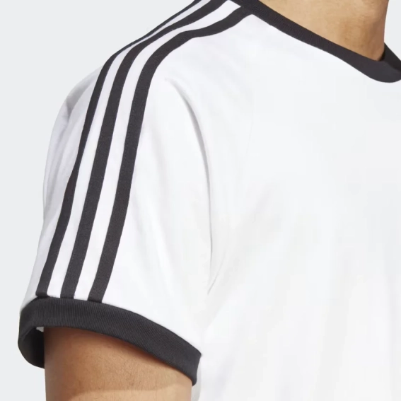 Футболка 3-STRIPES TEE IA4846 Adidas L Белый IA4846 фото 4 — интернет-магазин Tapok