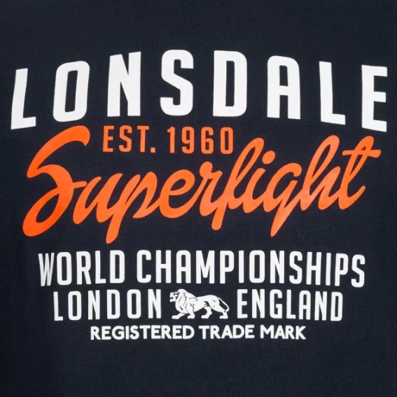 Футболка BREDON 115068-3076 Dark Navy Lonsdale M Темно-синий 115068-3076 Dark Navy фото 3 — интернет-магазин Tapok