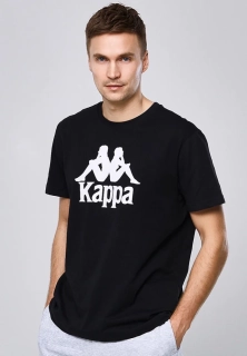 Футболка Caspar 303910-19-4006 Kappa XL Черный 303910-19-4006