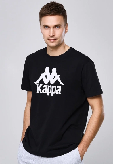 Футболка Caspar 303910-19-4006 Kappa XL Черный 303910-19-4006 фото 1 — интернет-магазин Tapok