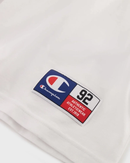 Футболка crewneck t-shirt 219747-WW001 Champion L Белый 219747-WW001 фото 5 — интернет-магазин Tapok