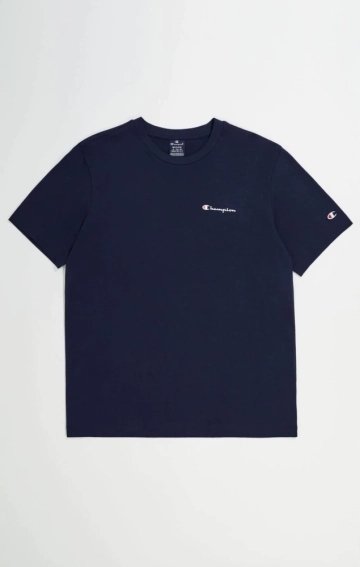 Футболка crewneck t-shirt 219838-BS501 Champion L Темно-синій 219838-BS501 фото 4 — інтернет-магазин Tapok