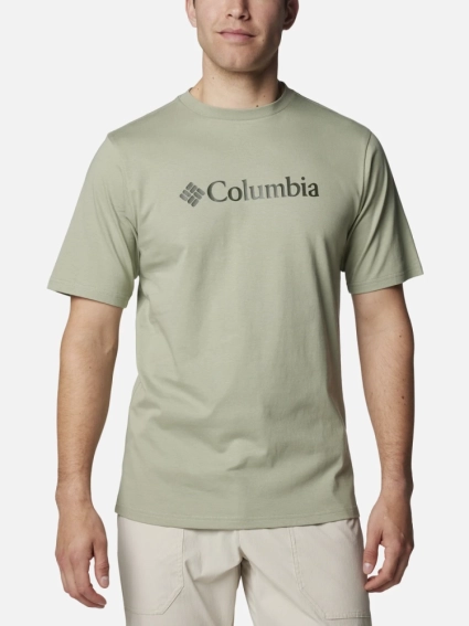 Футболка CSC Basic Logo™ Short Sleeve 1680051CLB-354 Columbia L (50-52) Хаки 1680051CLB-354 фото 1 — интернет-магазин Tapok