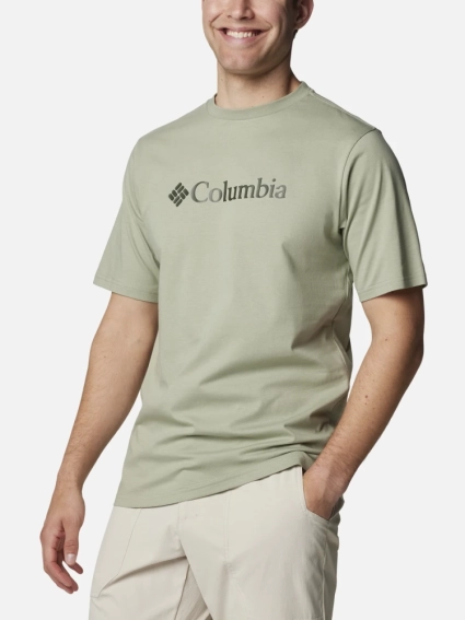Футболка CSC Basic Logo™ Short Sleeve 1680051CLB-354 Columbia L (50-52) Хаки 1680051CLB-354 фото 2 — интернет-магазин Tapok