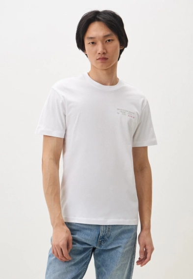 Футболка Denim men&#39;s T-shirt 1045025-20000 Tom Tailor L Белый 1045025-20000 фото 1 — интернет-магазин Tapok
