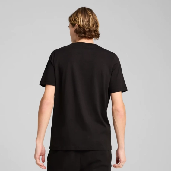 Футболка ESS ELEVATED Tee 68472601 Puma 3XL Чорний 68472601 фото 2 — інтернет-магазин Tapok