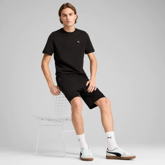 Футболка ESS ELEVATED Tee 68472601 Puma 3XL Чорний 68472601 фото 3 — інтернет-магазин Tapok