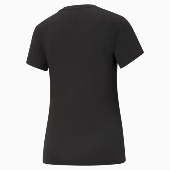 Футболка ESS Logo Tee 58677401 Puma S Черный 58677401 фото 5 — интернет-магазин Tapok