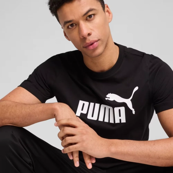Футболка ESS No. 1 Logo Tee 68253201 Puma 3XL Черный 68253201 фото 2 — интернет-магазин Tapok