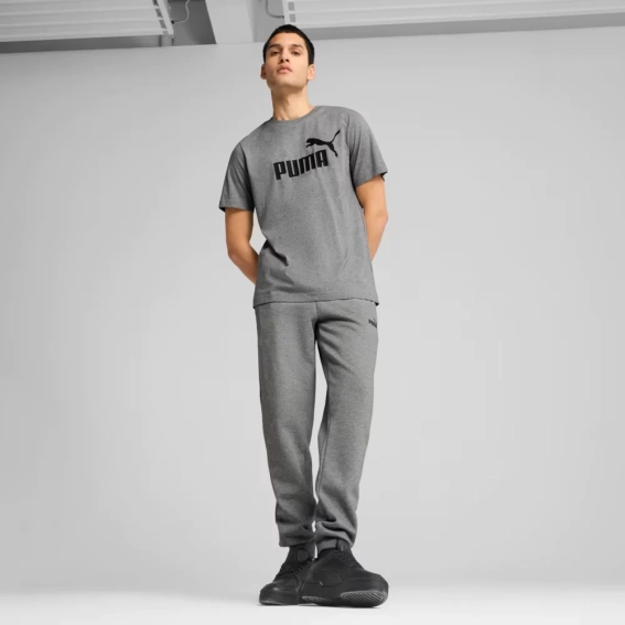 Футболка ESS No. 1 Logo Tee 68253203 Puma L Сірий 68253203 фото 4 — інтернет-магазин Tapok