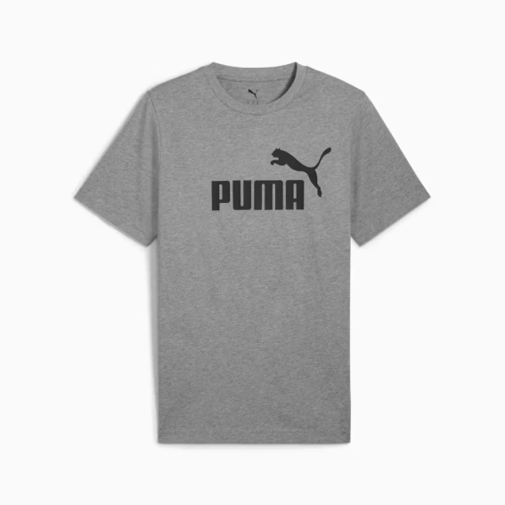 Футболка ESS No. 1 Logo Tee 68253203 Puma L Сірий 68253203 фото 5 — інтернет-магазин Tapok