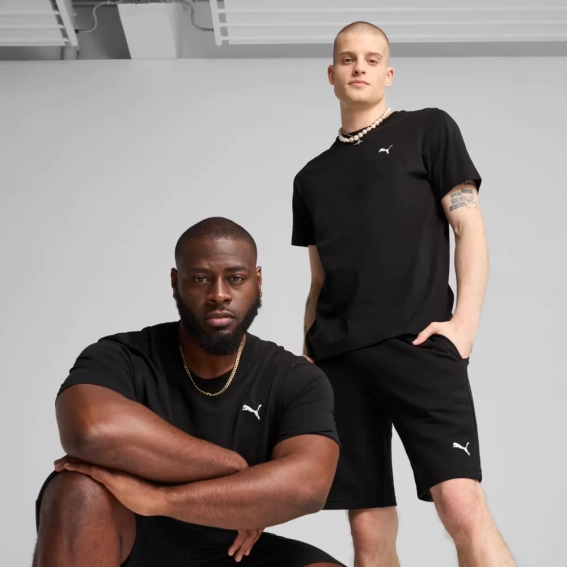 Футболка ESS Small Logo Tee 68253801 Puma L Чорний 68253801 фото 1 — інтернет-магазин Tapok