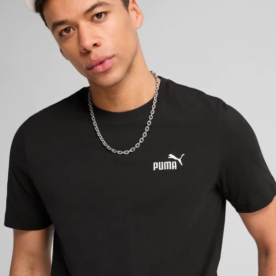 Футболка ESS Small No. 1 Logo Tee 68253401 Puma L Черный 68253401 фото 4 — интернет-магазин Tapok