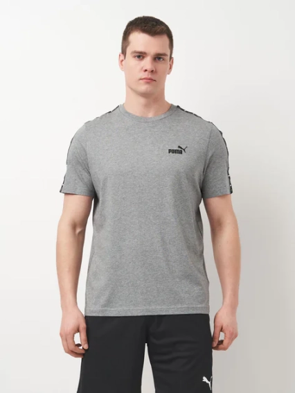 Футболка ESS TAPE Tee 68467403 Puma 3XL Серый 68467403 фото 1 — интернет-магазин Tapok