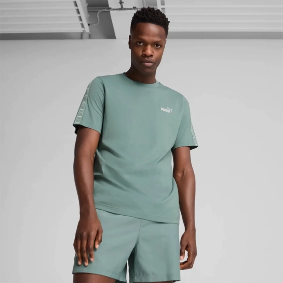 Футболка ESS TAPE Tee 68467430 Puma 3XL Голубой 68467430 фото 1 — интернет-магазин Tapok