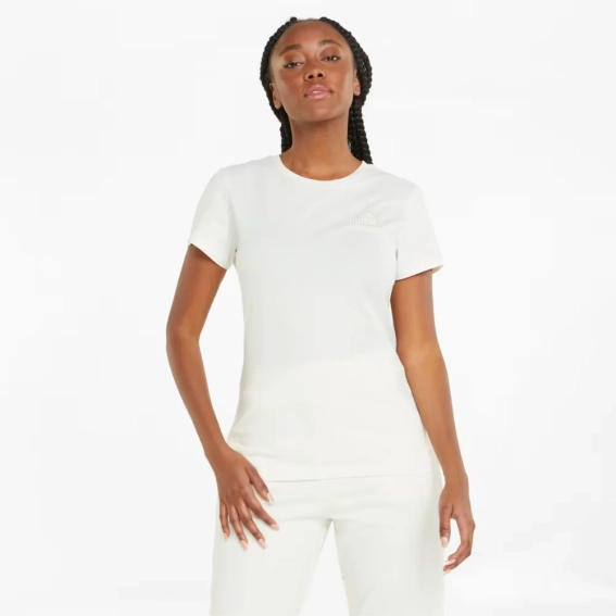 Футболка ESS+ Embroidery Tee 84833199 Puma S Белый 84833199 фото 1 — интернет-магазин Tapok