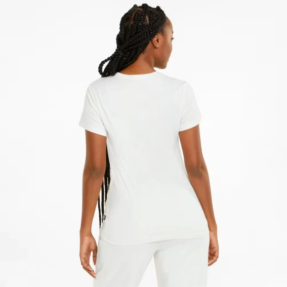 Футболка ESS+ Embroidery Tee 84833199 Puma S Белый 84833199 фото 2 — интернет-магазин Tapok