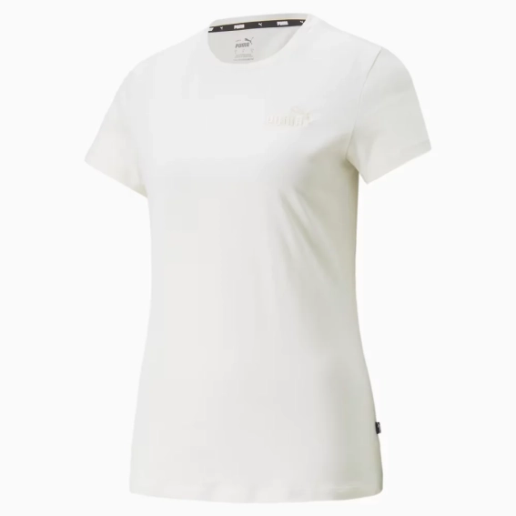 Футболка ESS+ Embroidery Tee 84833199 Puma S Белый 84833199 фото 4 — интернет-магазин Tapok