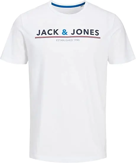 Футболка JACMONT TEE SS LW 12205227-White Jack&Jones XL Білий 12205227-White фото 1 — інтернет-магазин Tapok