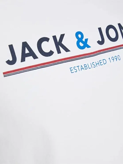 Футболка JACMONT TEE SS LW 12205227-White Jack&Jones XL Білий 12205227-White фото 2 — інтернет-магазин Tapok