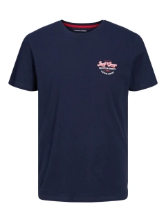 Футболка JJANDY TEE SS CREW NECK 12222339-Navy Blazer Jack&Jones L Темно-синій 12222339-Navy Blazer-Prin