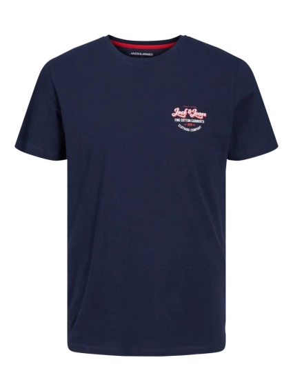 Футболка JJANDY TEE SS CREW NECK 12222339-Navy Blazer Jack&Jones L Темно-синій 12222339-Navy Blazer-Prin фото 1 — інтернет-магазин Tapok