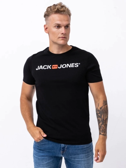 Футболка JJECORP LOGO TEE SS CREW NECK 3PK MP 12191330-White-Pack: 1 Black Jack&amp;Jones L Черный 12191330-White-Pack:1Blac фото 2 — интернет-магазин Tapok