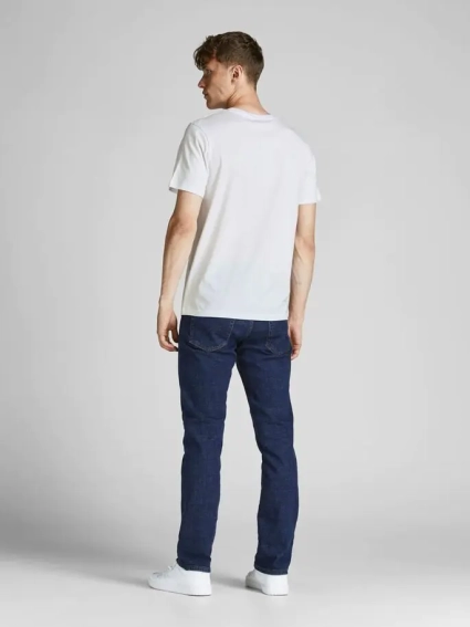 Футболка JJECORP LOGO TEE SS O-NECK  3PK MP 12191762-Navy Blazer-Pack: Navy Blazer (PLAY) Jack&Jones 12191762-Navy Blazer-Pack фото 3 — інтернет-магазин Tapok