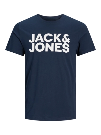 Футболка JJECORP LOGO TEE SS O-NECK NOOS 12151955-Navy Blazer-Detail:Play 4 Jack&Jones L Темно-синій 12151955-Navy Blazer-Deta фото 5 — інтернет-магазин Tapok