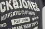 Футболка JJEJEANS TEE SS O-NECK NOOS 22/23 12210949-Dark Grey Melange-Detail:MELANGE Jack&Jones M Те 12210949-Dark Grey Melang Фото 4