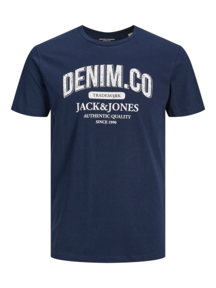 Футболка JJEJEANS TEE SS O-NECK NOOS 22/23 12210949-Navy Blazer Jack&amp;Jones L Темно-синий 12210949-Navy Blazer фото 5 — интернет-магазин Tapok