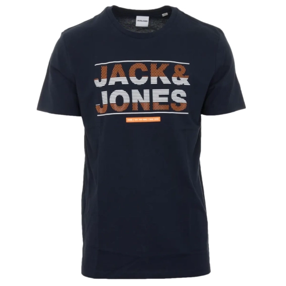 Футболка JJMOUNT TEE SS CREW N 12182600 Navy Blazer Jack&amp;Jones L Темно-синий 12182600NavyBlazer фото 1 — интернет-магазин Tapok