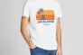 Футболка JJPALM TEE SS 12200243-Cloud Dancer-Fit:Standard Fit Jack&Jones L Білий 12200243-Cloud Dancer-Fit Фото 1