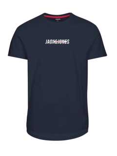 Футболка JJTEO TEE SS 12200238-Navy Blazer-Print:Small print Jack&Jones M Темно-синій 12200238-Navy Blazer-Prin